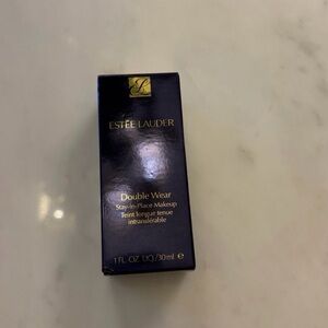 Estee Lauder Double Wear Makeup Box - Navy with Gold Label